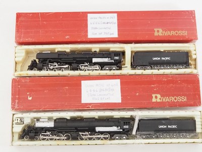 Lot 265 - A pair of RIVAROSSI HO gauge American outline...