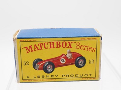 Lot 28 - A Matchbox Regular Wheels 52a 1948 Maserati...