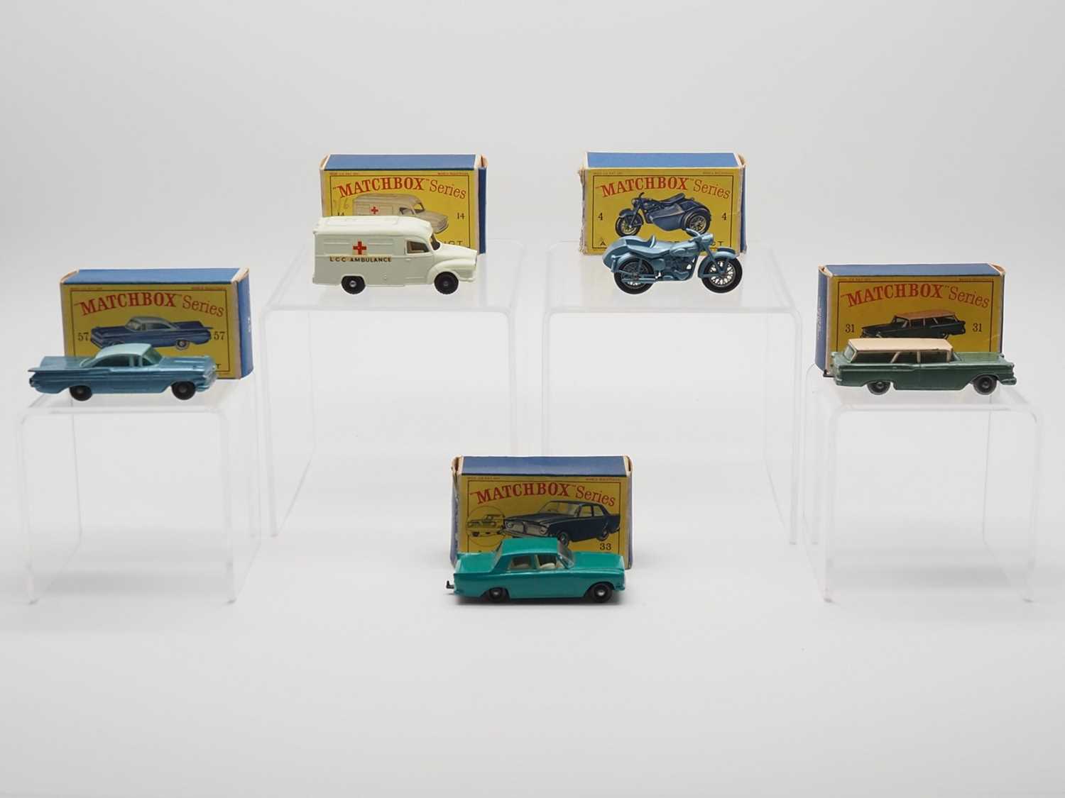 Lot 31 - A group of MATCHBOX Regular Wheels, comprising...