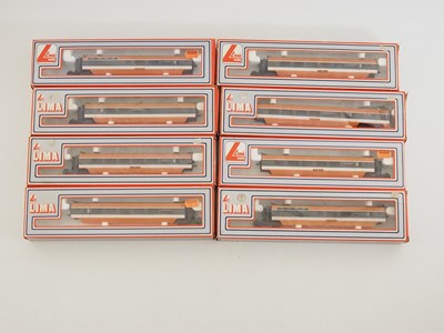 Lot 348 - A group of LIMA HO gauge TGV coaches in...