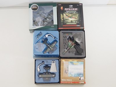 Lot 40 - A group of 1:72 scale military aircraft by...