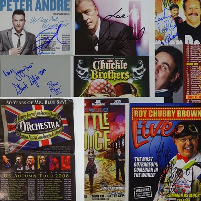Lot 114 - VARIETY ENTERTAINMENT - A large group of...