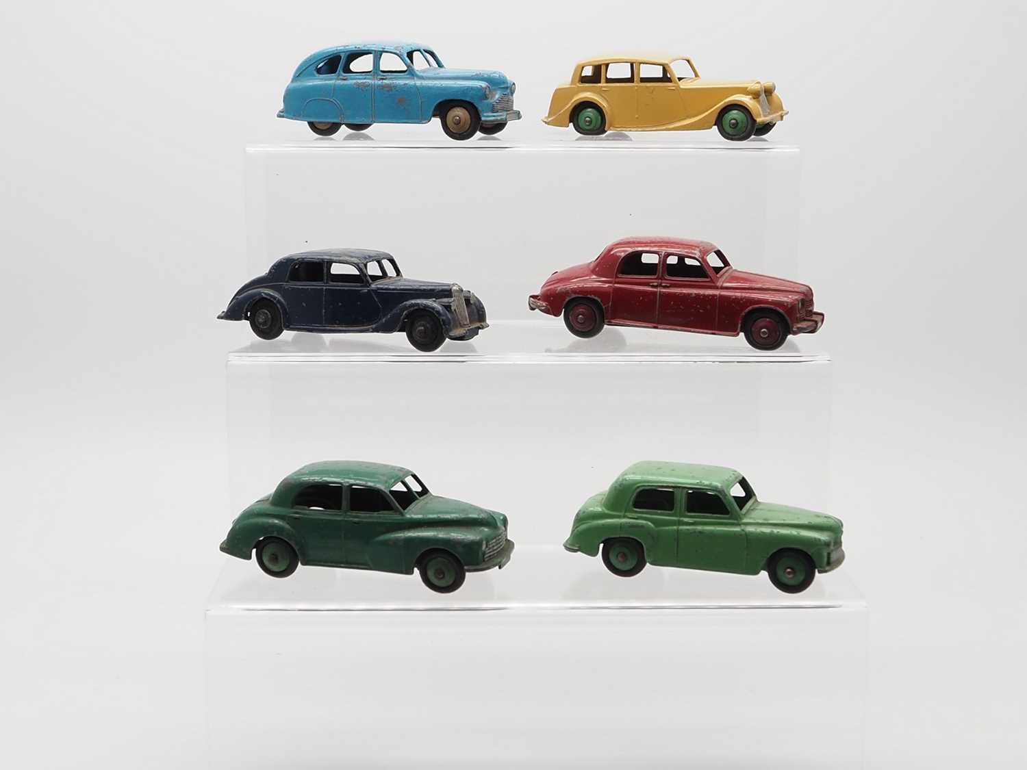 Lot 50 - A group of DINKY cars comprising a No 156...