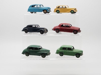 Lot 50 - A group of DINKY cars comprising a No 156...
