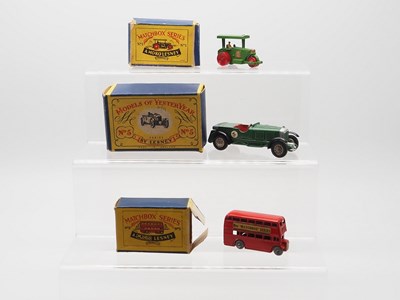 Lot 51 - A group of MOKO LESNEY MATCHBOX comprising a...