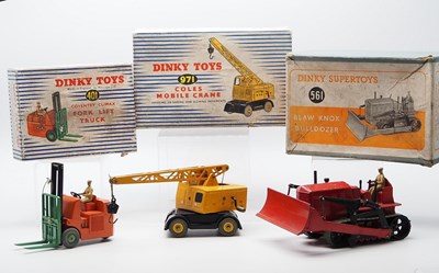Lot 55 - A group of DINKY Toys, comprising a 561 Blaw...