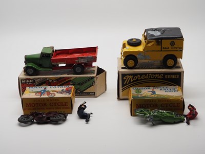 Lot 58 - A group of early post war diecast and tinplate...