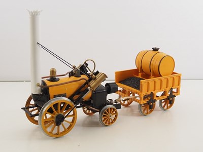 Lot 607 - A HORNBY 3.5" scale live steam Stephenson's...