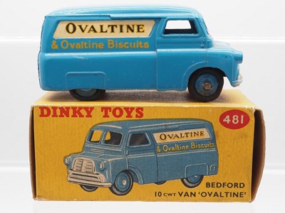 Lot 63 - A DINKY No 481 Bedford Van in 'Ovaltine'...