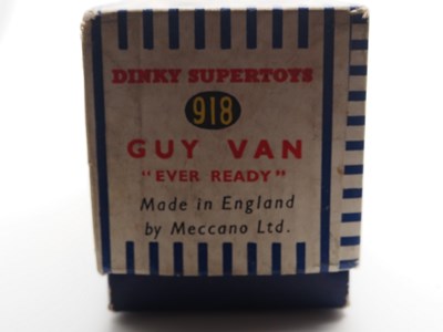 Lot 79 - A DINKY No 918 Guy 'Ever Ready Batteries for...