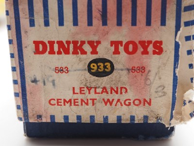 Lot 81 - A DINKY No 933 Leyland Cement Wagon...