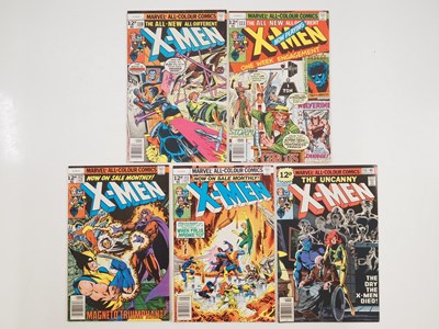 Lot 10 - UNCANNY X-MEN #110, 111, 112, 113, 114 - (5 in...