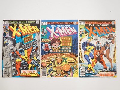 Lot 12 - UNCANNY X-MEN #122, 123, 124 - (3 in Lot) -...