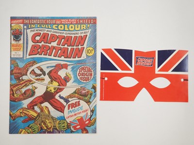 Lot 13 - CAPTAIN BRITAIN #1, 3, 5, 9, 17 (5 in Lot) -...