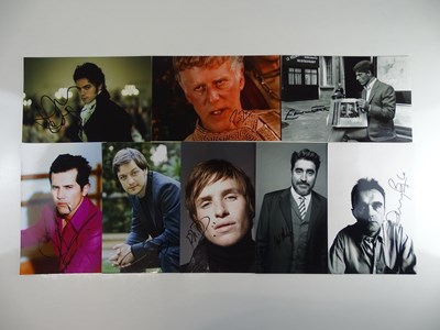 Lot 86 - MALE ACTORS - A group of colour and...
