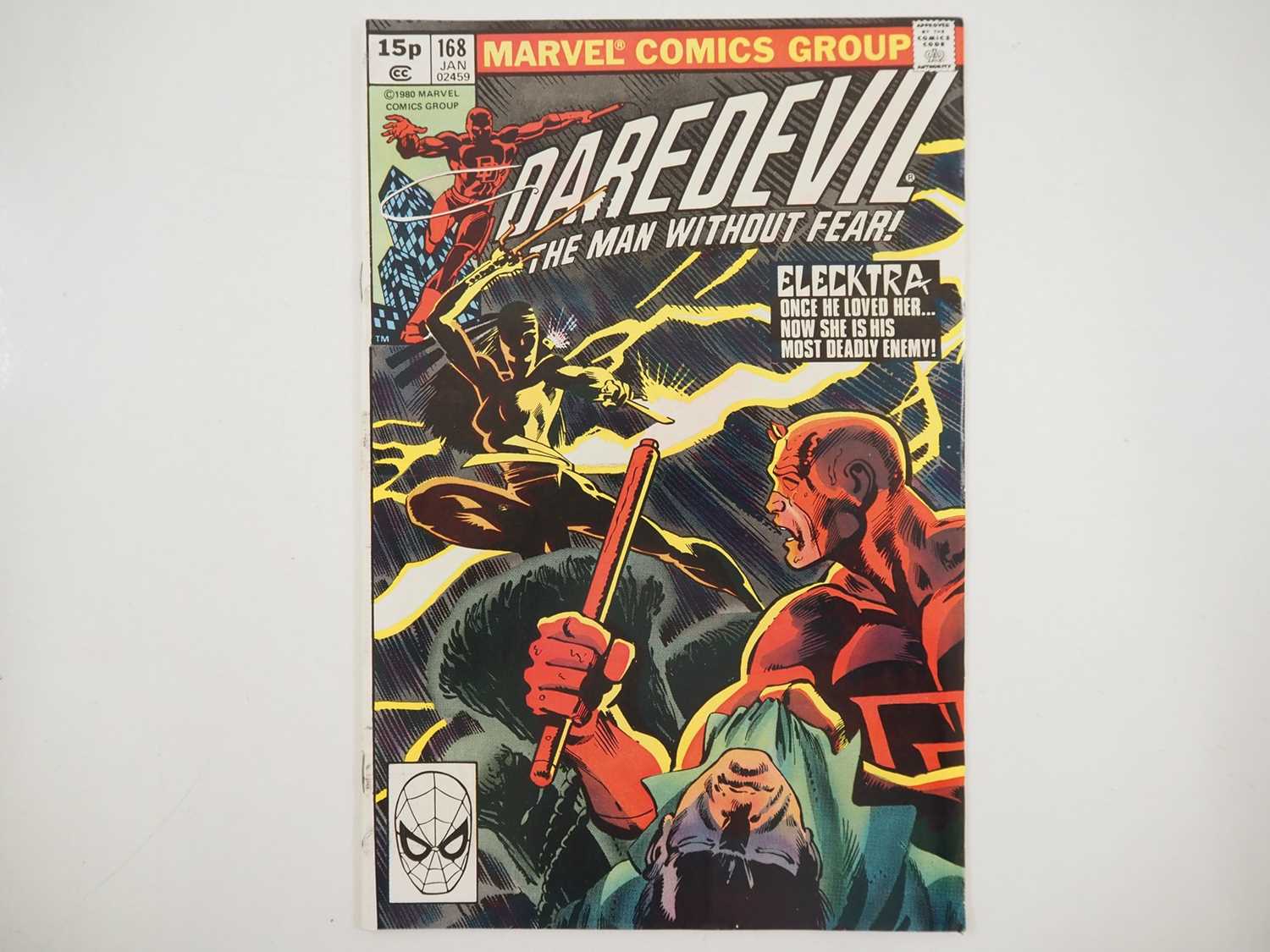 Lot 28 - DAREDEVIL #168 - (1980 - MARVEL - UK Price...
