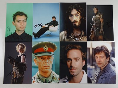 Lot 87 - MALE ACTORS - A group of colour and...