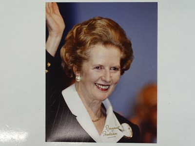 Lot 88 - MARGARET THATCHER - A signed 10x8 colour head...