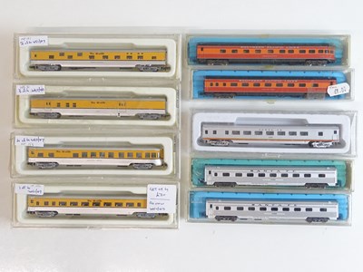 Lot 52 - A quantity of American Outline N Gauge...