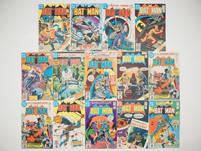 Lot 63 - BATMAN #322, 323, 324, 325, 326, 327, 329, 330,...