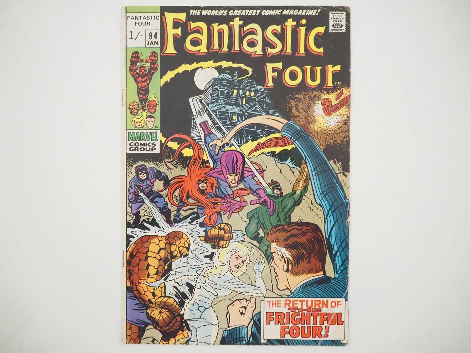 Lot 83 - FANTASTIC FOUR #94 - (1970 - MARVEL) - The...