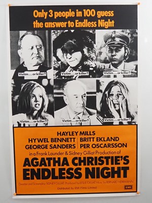 Lot 104 - ENDLESS NIGHT (1972) - UK one sheet (rolled)