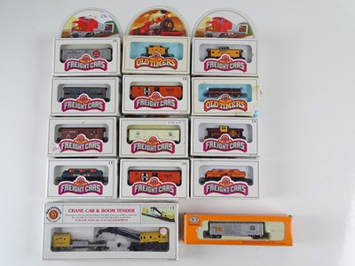 Lot 53 - A quantity of BACHMANN N Gauge American...