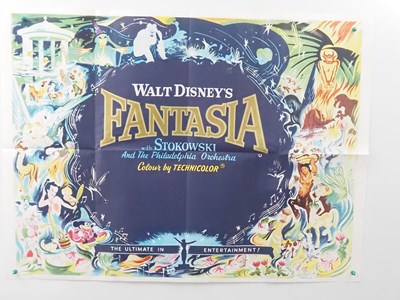 Lot 125 - WALT DISNEY : FANTASIA (1968 release) - A UK...
