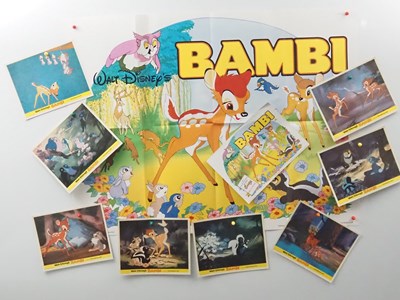 Lot 132 - WALT DISNEY: BAMBI (1985 release) - UK quad...
