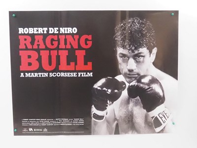 Lot 14 - RAGING BULL (1980) - A UK Quad movie poster...