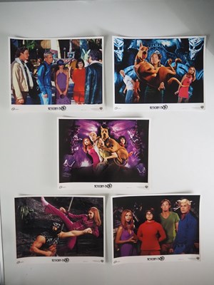 Lot 16 - SCOOBY DOO (2002) oversized lobby cards x 5...