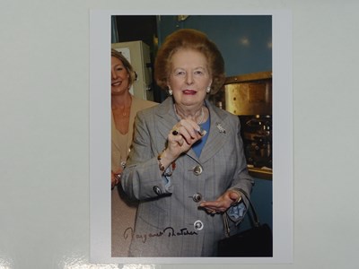 Lot 90 - MARGARET THATCHER - A signed 10x8 colour...
