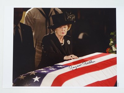 Lot 91 - MARGARET THATCHER - A signed 10x8 Reuters...