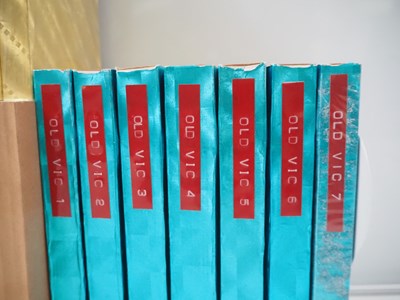 Lot 388 - Circa 25 bound books of theatre programmes...