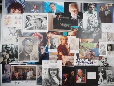 Lot 59 - A large quantity of mixed autographs to...