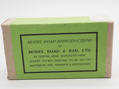 Lot 17 - A trio of hand built white metal models by...