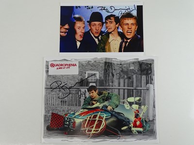 Lot 95 - QUADROPHENIA: A pair of signed photographs...
