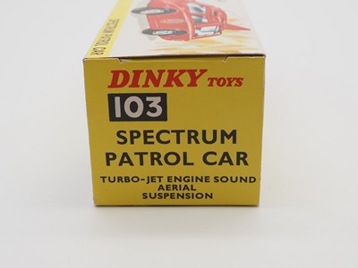 Lot 33 - A DINKY 103 'Captain Scarlet' - Spectrum...