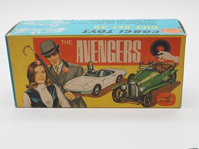 Lot 35 - A CORGI Gift Set 40 (GS40) 'The Avengers' with...