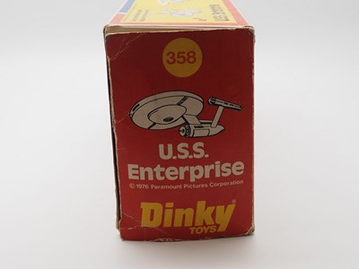 Lot 36 - A DINKY 358 'Star Trek' USS Enterprise, white,...