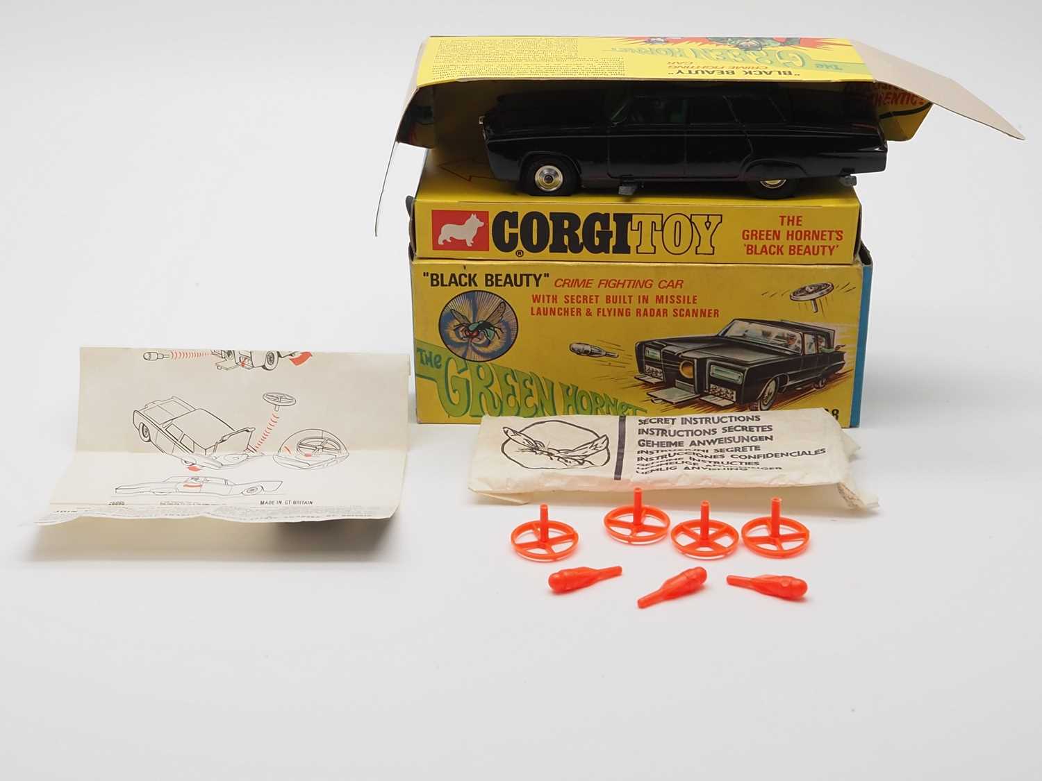 Lot 39 - A CORGI 268 'Green Hornet' Black Beauty...