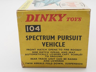 Lot 40 - A DINKY 104 'Gerry Anderson's Captain Scarlet'...
