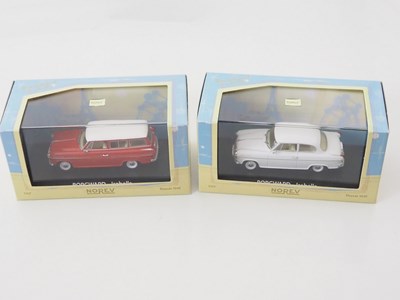 Lot 42 - A group of four 1:43 scale diecast cars by...