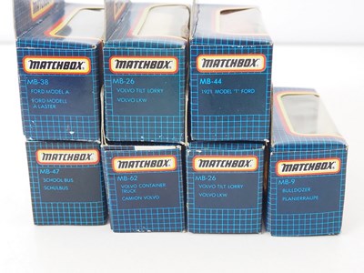 Lot 44 - A mixed group of boxed diecast vans, buses,...