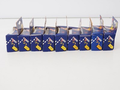Lot 44 - A mixed group of boxed diecast vans, buses,...