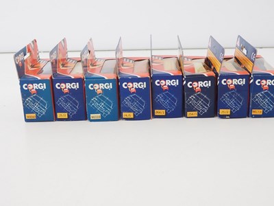 Lot 44 - A mixed group of boxed diecast vans, buses,...