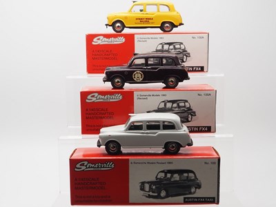 Lot 69 - A group of hand built 1:43 scale white metal...