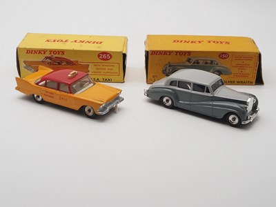 Lot 81 - A pair of DINKY TOYS comprising a No 265...