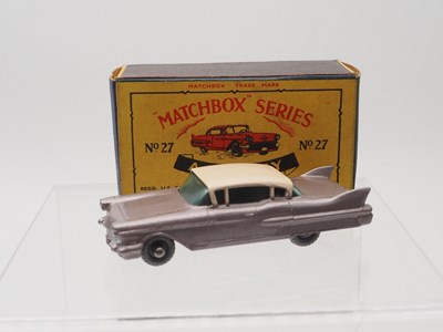 Lot 108 - A MATCHBOX Regular Wheels No 27c Cadillac...