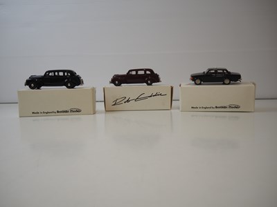 Lot 130 - A trio of 1:43 scale hand built white metal...